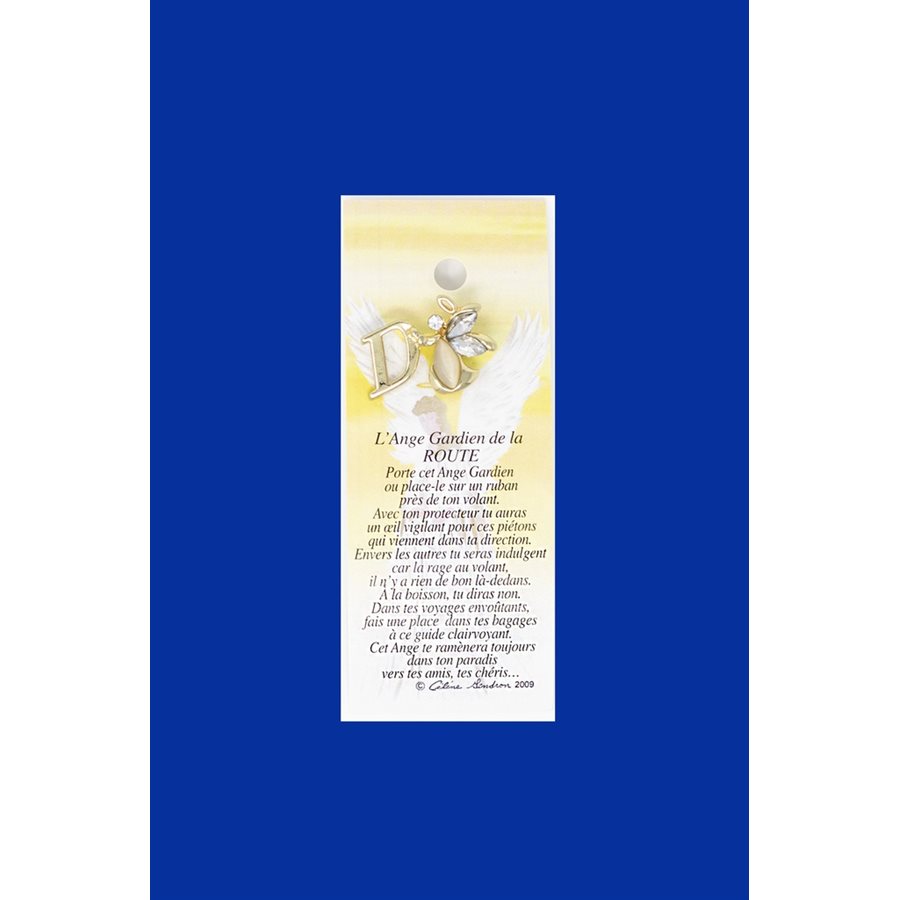 Lapel Pin Poem, Gardian Angel route, D, French / ea