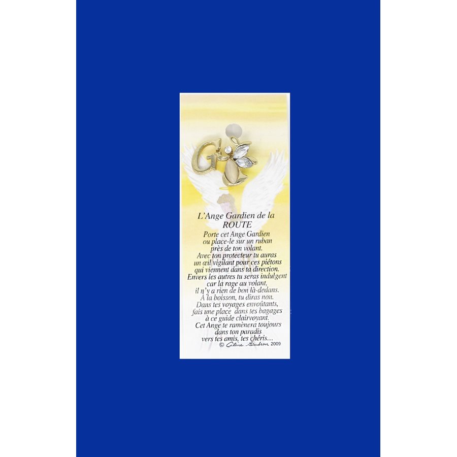 Lapel Pin Poem, Gardian Angel route, G, French / ea