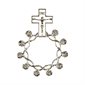 Decade Rosary, Boy-Scout, Aluminum-Finish Cross