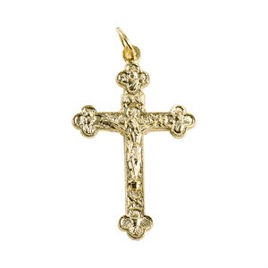 Crucifix doré, 3,8 cm