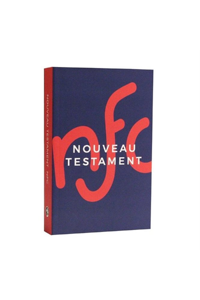 Nouveau Testament, plastique Cover, 4 3 / 8 x 7", French