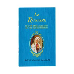 Livre «Le Rosaire», avec 5 myst. lumineux, Français