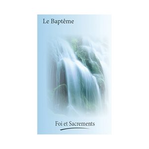 Livrets des Sacrements "Baptême", 20 pages, Français