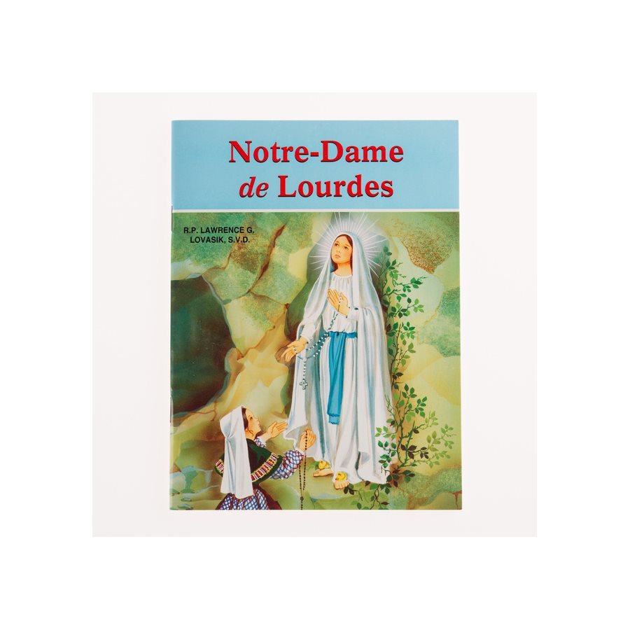 Livre intitulé ''Notre-Dame de Lourdes'', Français