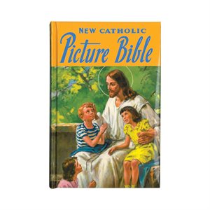 New Cath. Picture Bible, couv.rig., 15,2 x 22,9 cm, Anglais