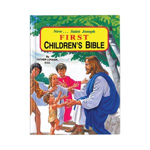 St. Joseph First Children's Bible, 14,6 x 19,7 cm, Anglais