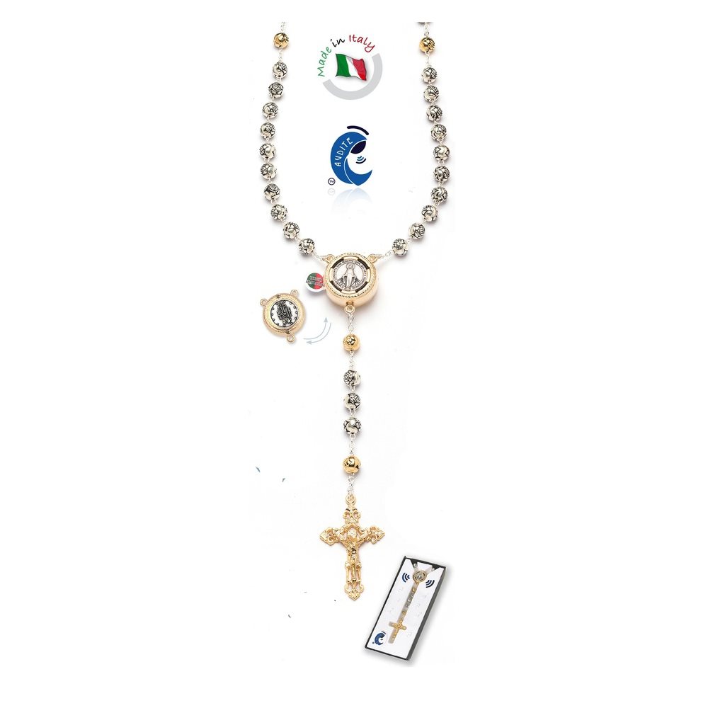 Rosary with singing center "Ave Maria", English