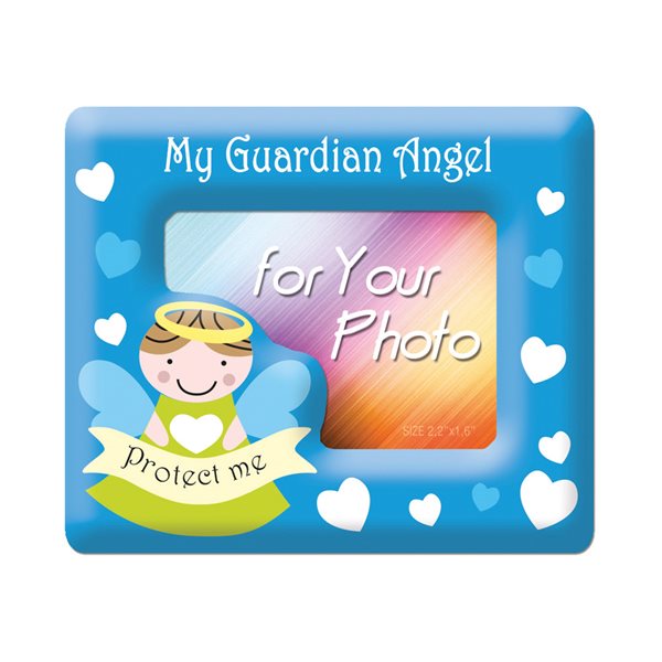 'Guardian Angel'' Picture Frame for Boys, English