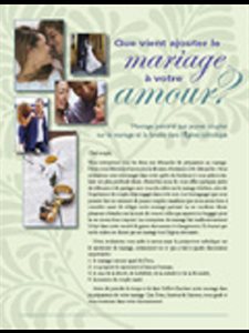 Que vient ajouter le mariage à votre amour?