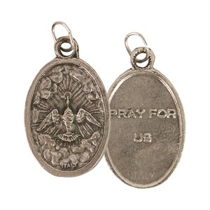 Médaille du Saint Esprit, métal oxydé / un