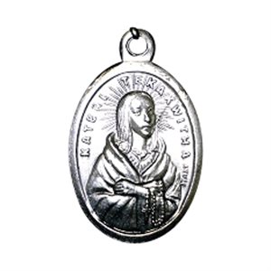 Médaille de Katéri Tekakwitha, argent / un
