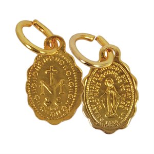 G-F Oxidized Miraculous Medal / ea