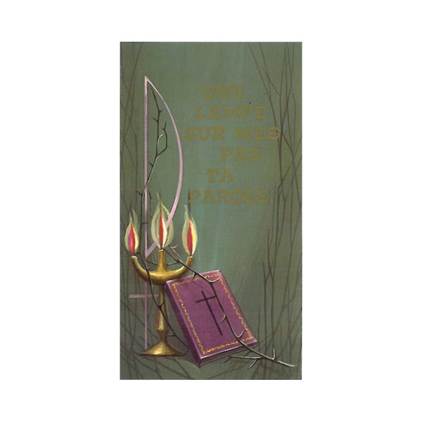 Prières et images, «Espoir», coul., 5,7 x 10 cm, Français / un Prières et images, «Espoir», coul., 5,7 x 10 cm, Français / un