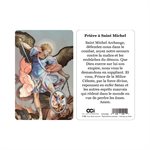 'St-Michel'' Plastic Card & Medal, 3.3", French  /  ea