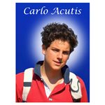 Carlo Acutis Laminated Picture 9'' x 12''