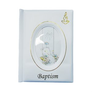 Album photos baptême, blanc, 10 x 15 cm, Anglais