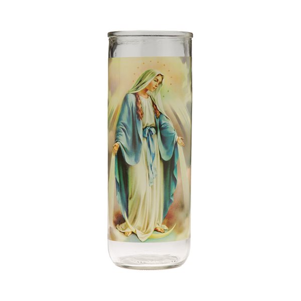 ''Immaculate'' Glass Nova Candle Holders, 3 x 8¼" / dz