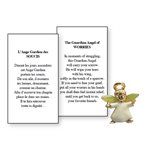 Lapel Pin Poem, Gardian Angel. Worries, English