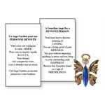 Lapel Pin Poem, Gardian Angel. person, devoted... English