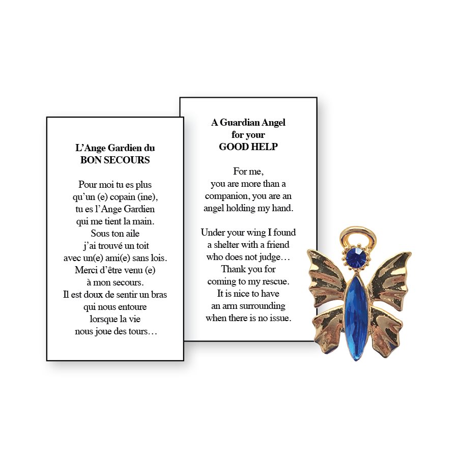 Lapel Pin Poem, Gardian Angel. help, your good, English