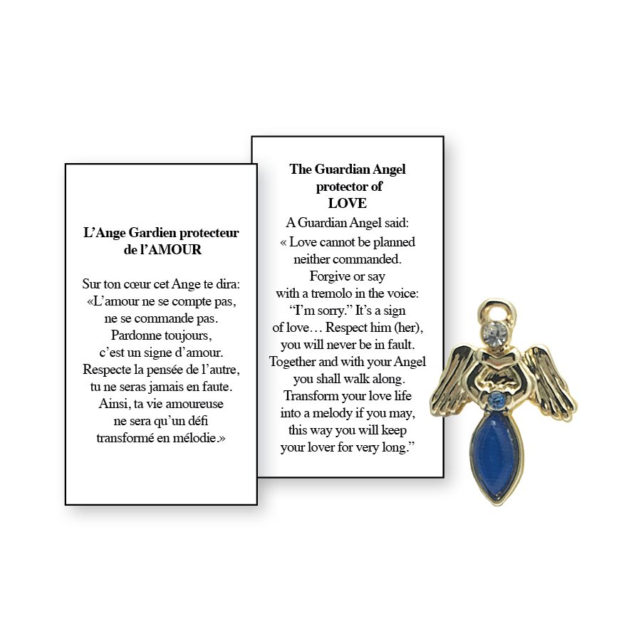 Lapel Pin Poem, Gardian Angel. love, protector of, English