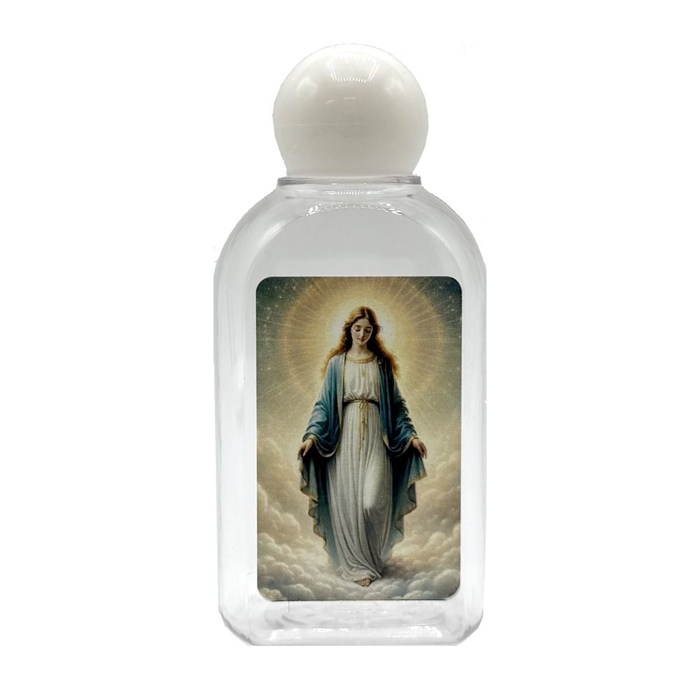 Bouteille eau bénite Immaculée Conception, 4,5 cm x 9 cm Bouteille eau bénite Immaculée Conception, 4,5 cm x 9 cm