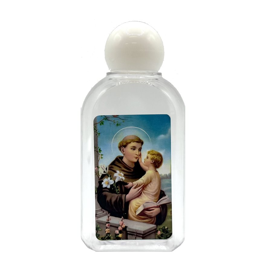 Holy Water Bottle, Saint Anthony, 1 3 / 4'' x 3 1 / 2''
