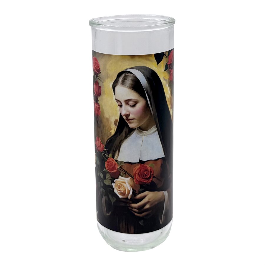 Sainte Teresa Glass Nova Candle Holders, 3 x 8¼" / un